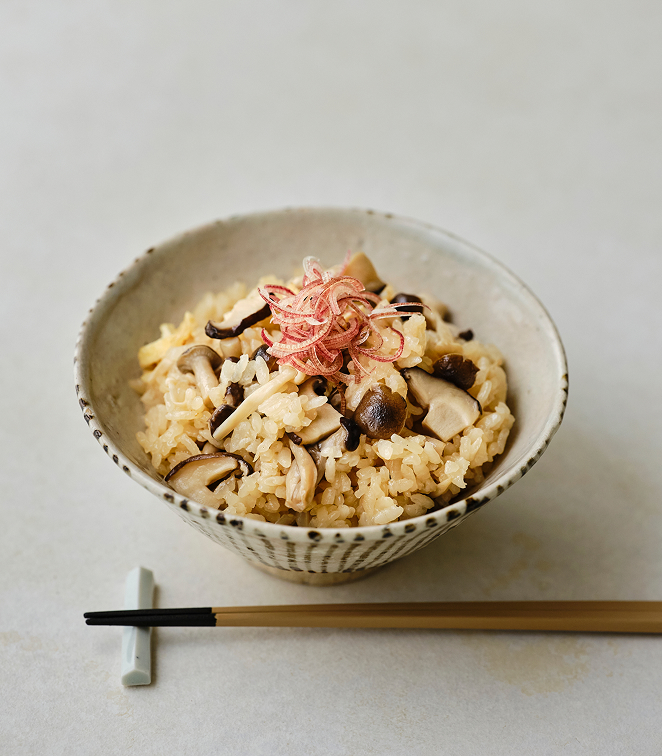 きのこの炊き込みご飯