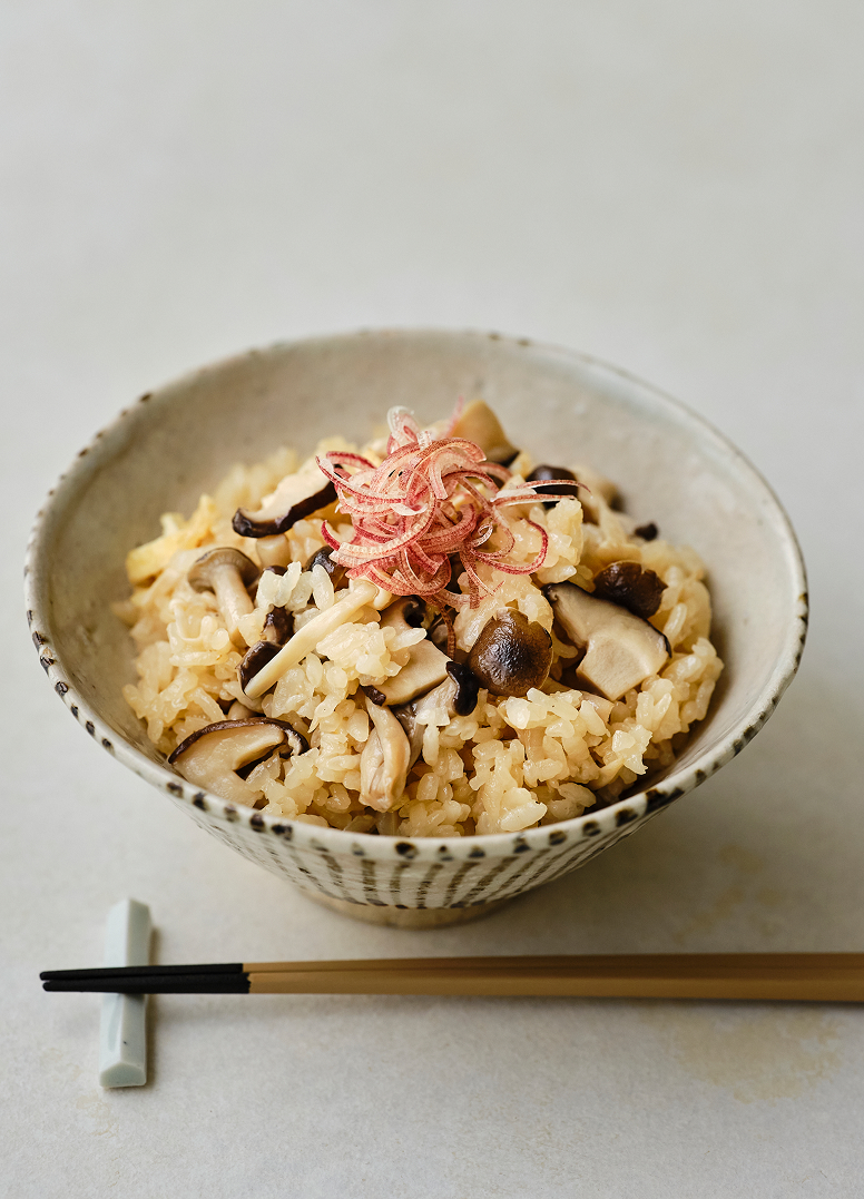 きのこの炊き込みご飯