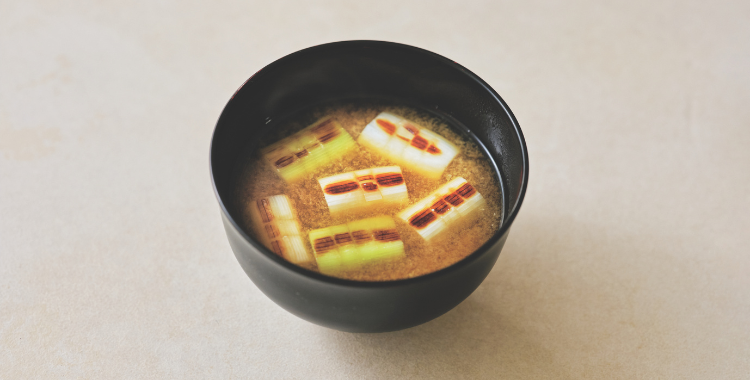 焼きねぎのみそ汁